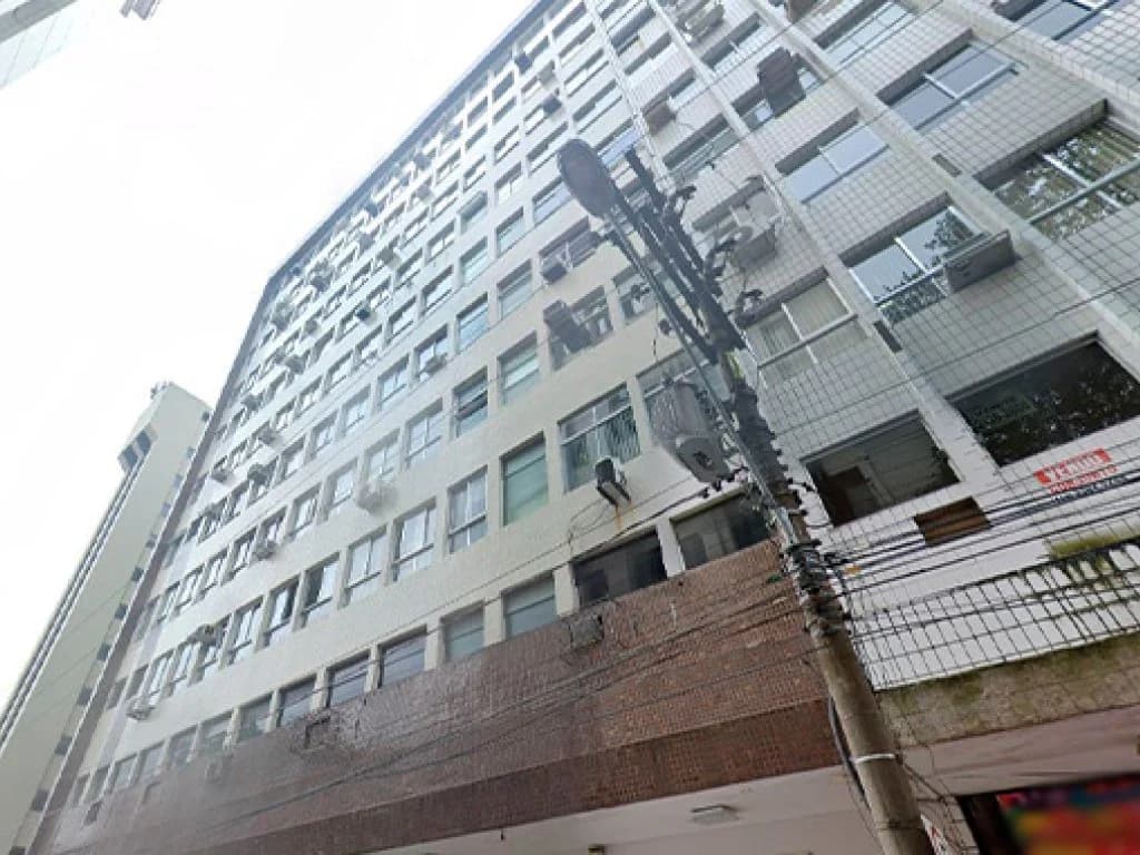 Foto 3 de 9: Comercial em leilão em Santos - SP — Conjunto Comercial 24 m² - Centro - Santos - SP