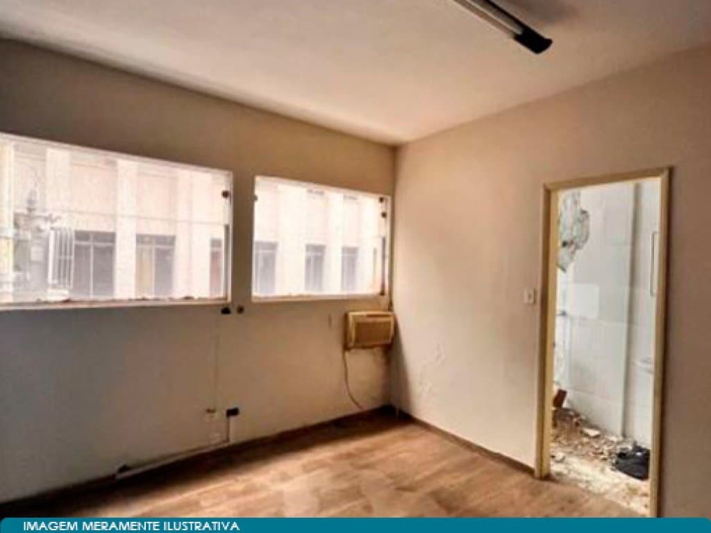 Foto 9 de 9: Comercial em leilão em Santos - SP — Conjunto Comercial 24 m² - Centro - Santos - SP