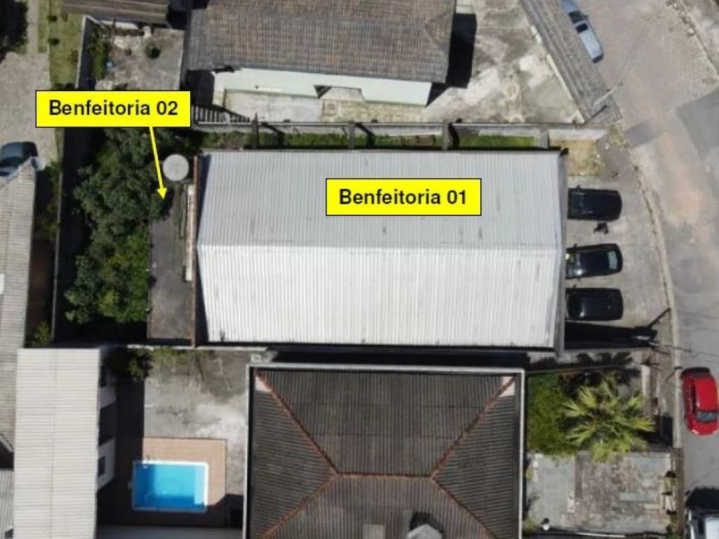 Foto 2 de 6: Comercial em leilão em Santa Isabel - SP — Galpão 200 m² e Edícula 30 m² - Parque Santa Tereza - Santa Isabel - SP