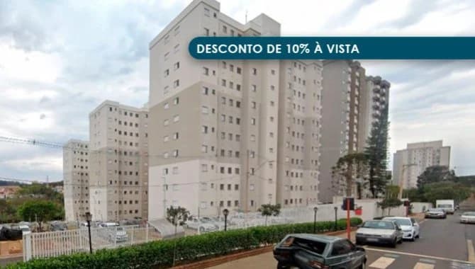 Foto 1 de 5: Apartamento em leilão em São Carlos - SP — Apartamento 56 m² (01 vaga) - Recreio São Judas Tadeu - São Carlos - SP