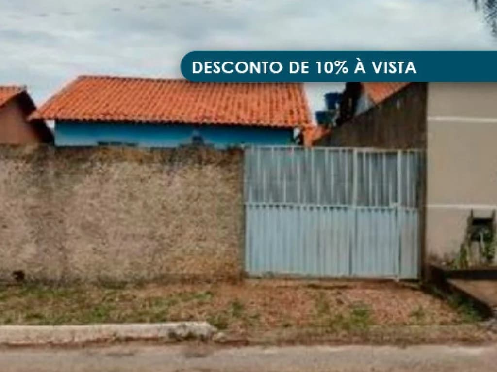 Foto 2 de 3: Casa em leilão em Cocalzinho De Goiás - GO — Casa 47 m² - Residencial Itamar Nóbrega II - Cocalzinho de Goiás - GO