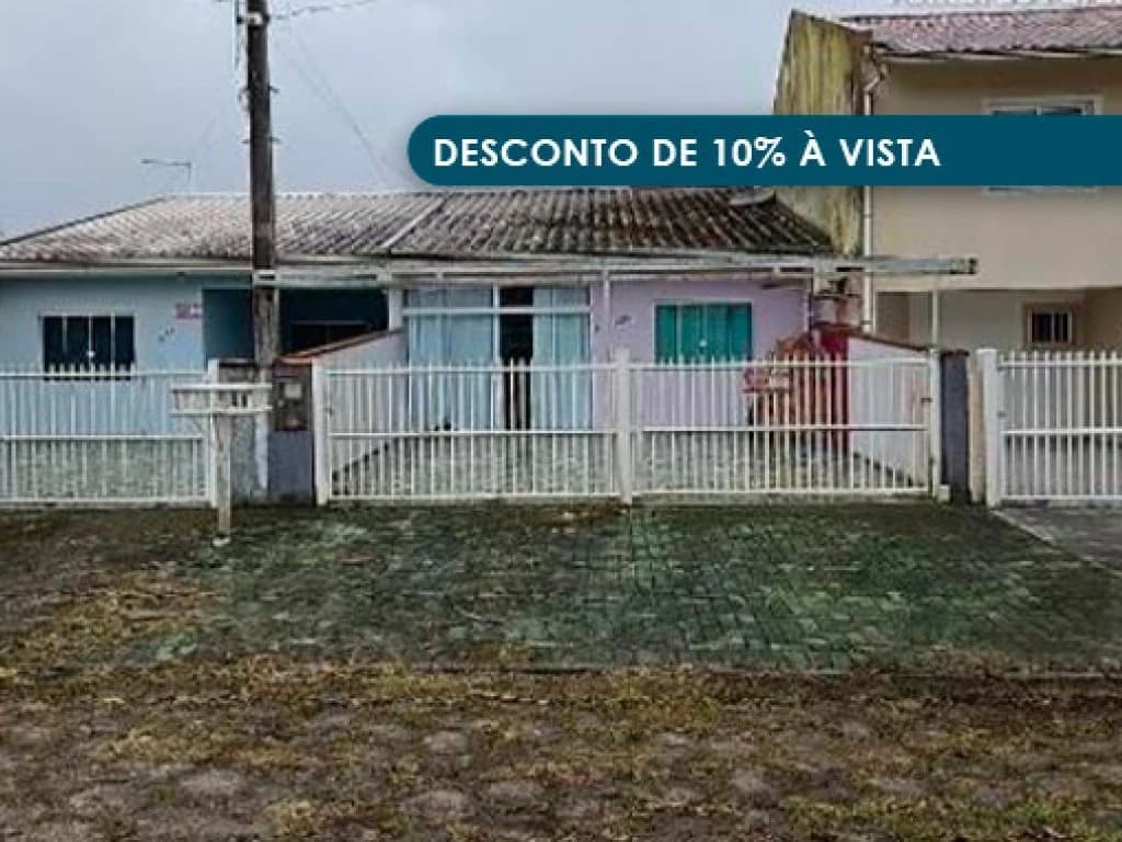 Foto 2 de 3: Casa em leilão em Pontal Do Paraná - PR — Casa 76 m² - Balneário Shangri-lá - Pontal do Paraná - PR