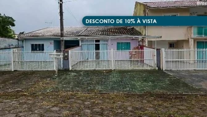 Foto 1 de 3: Casa em leilão em Pontal Do Paraná - PR — Casa 76 m² - Balneário Shangri-lá - Pontal do Paraná - PR