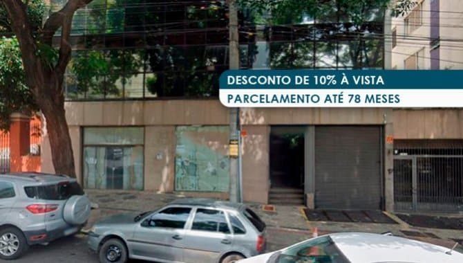 Foto 1 de 13: Comercial em leilão em Belo Horizonte - MG — Imóvel Comercial - Lojas 1 e 2 (Edifício Lyon) - Lourdes - Belo Horizonte - MG