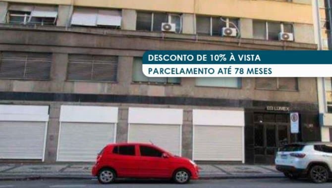 Foto 1 de 8: Comercial em leilão em Rio De Janeiro - RJ — Loja e Sobreloja 581 m² (área construída) - Centro - Rio de Janeiro - RJ