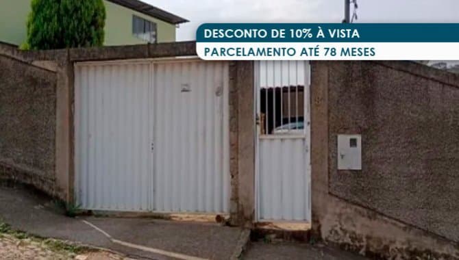 Foto 1 de 3: Casa em leilão em Juiz De Fora - MG — Casa 104 m² - Borboleta - Juiz de Fora - MG