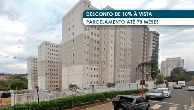 Foto 1 de 5: Apartamento em leilão em São Carlos - SP — Apartamento 56 m² (01 vaga) - Recreio São Judas Tadeu - São Carlos - SP