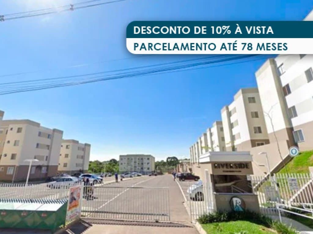 Foto 2 de 3: Apartamento em leilão em Almirante Tamandaré - PR — Apartamento 42 m² (01 vaga) - Cachoeira - Almirante Tamandaré - PR