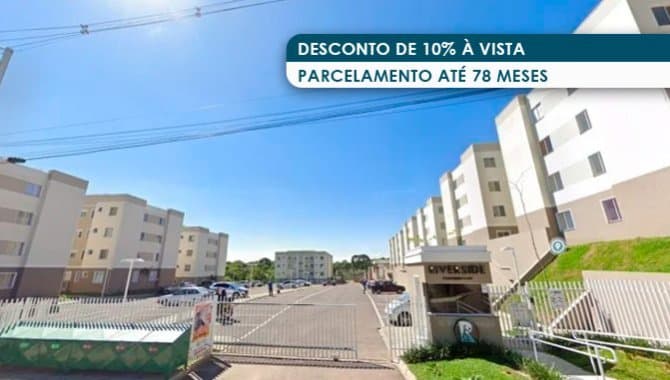 Foto 1 de 3: Apartamento em leilão em Almirante Tamandaré - PR — Apartamento 42 m² (01 vaga) - Cachoeira - Almirante Tamandaré - PR