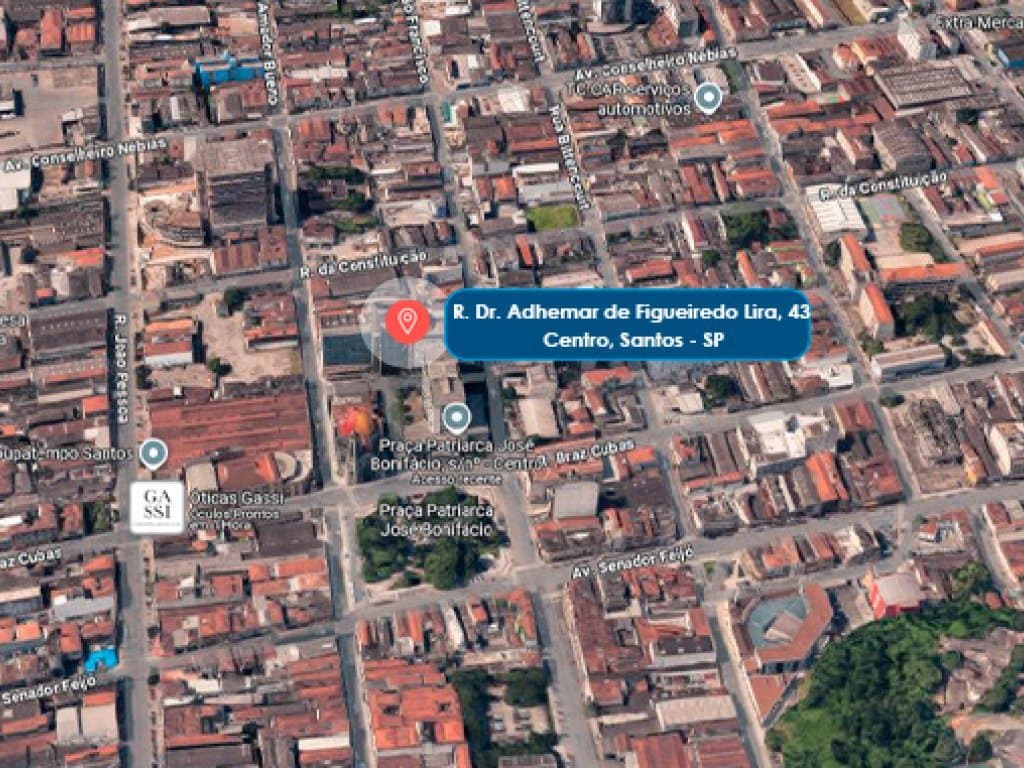Foto 4 de 4: Comercial em leilão em Santos - SP — Direitos sobre Conjunto Comercial com área de 186 m² aprox. (Unid. 27) - Centro - Santos - SP