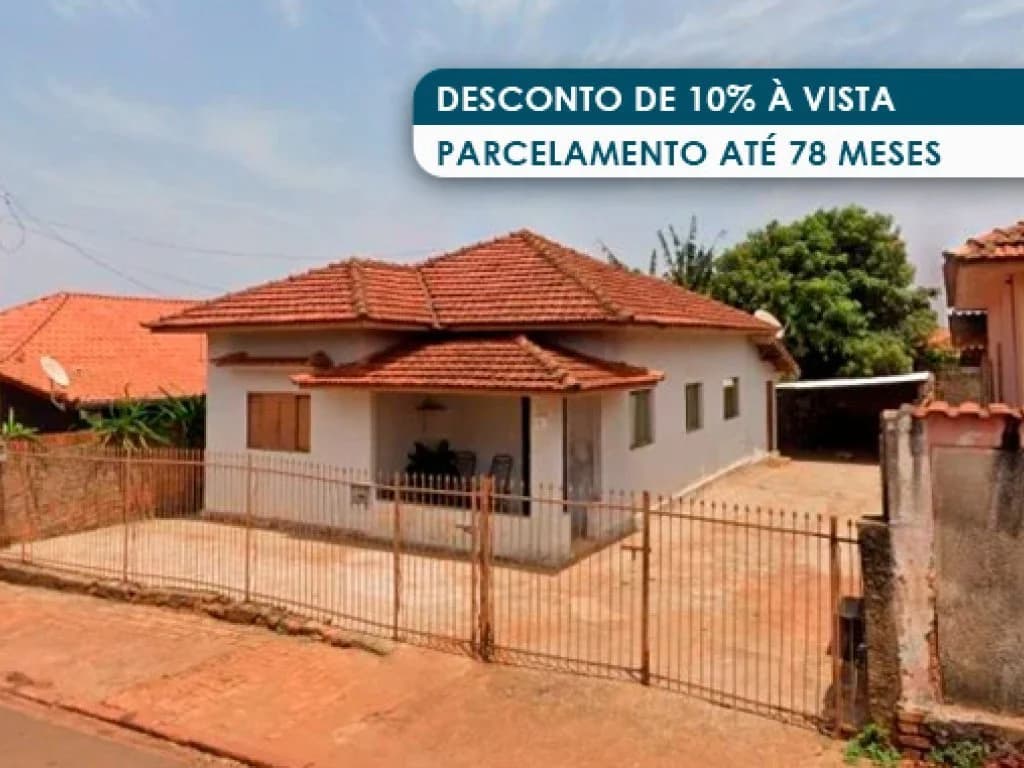 Foto 2 de 3: Casa em leilão em Chavantes - SP — Casa 91 m² - Centro - Chavantes - SP