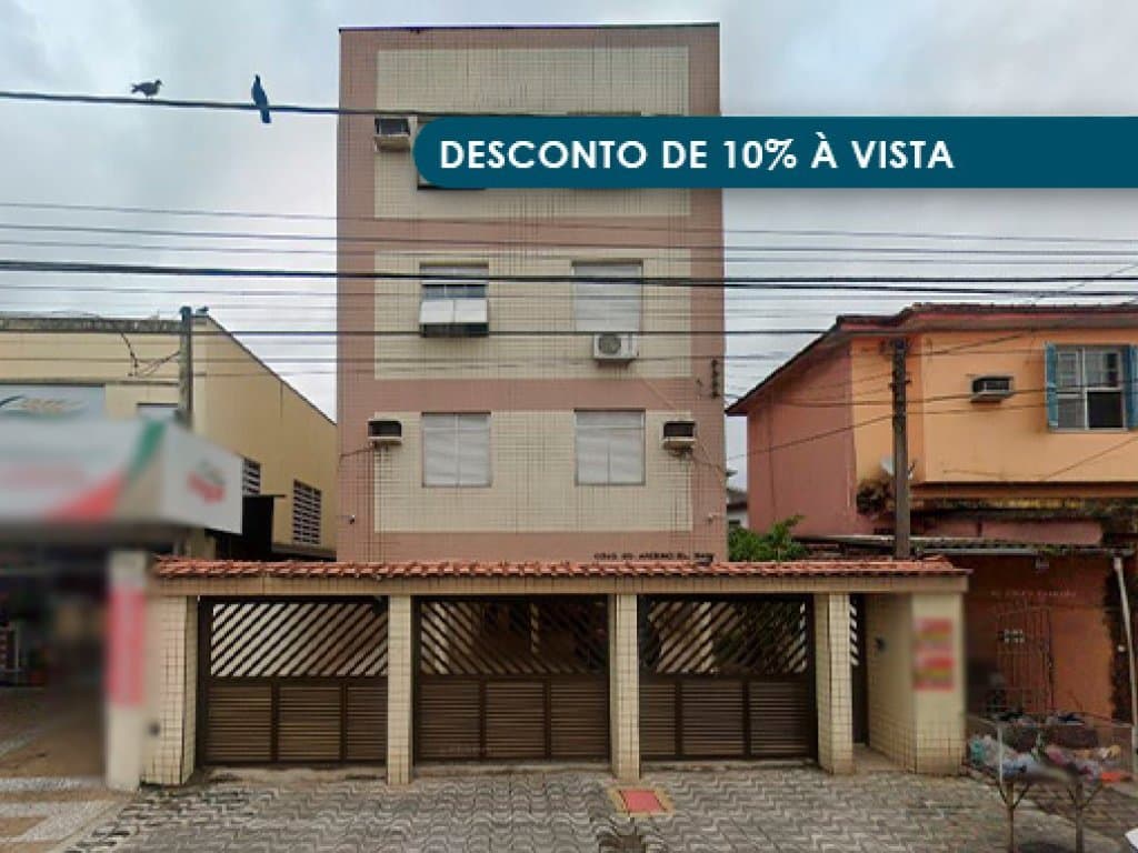 Foto 2 de 3: Apartamento em leilão em São Vicente - SP — Apartamento 61 m² - Vila Valença - São Vicente - SP