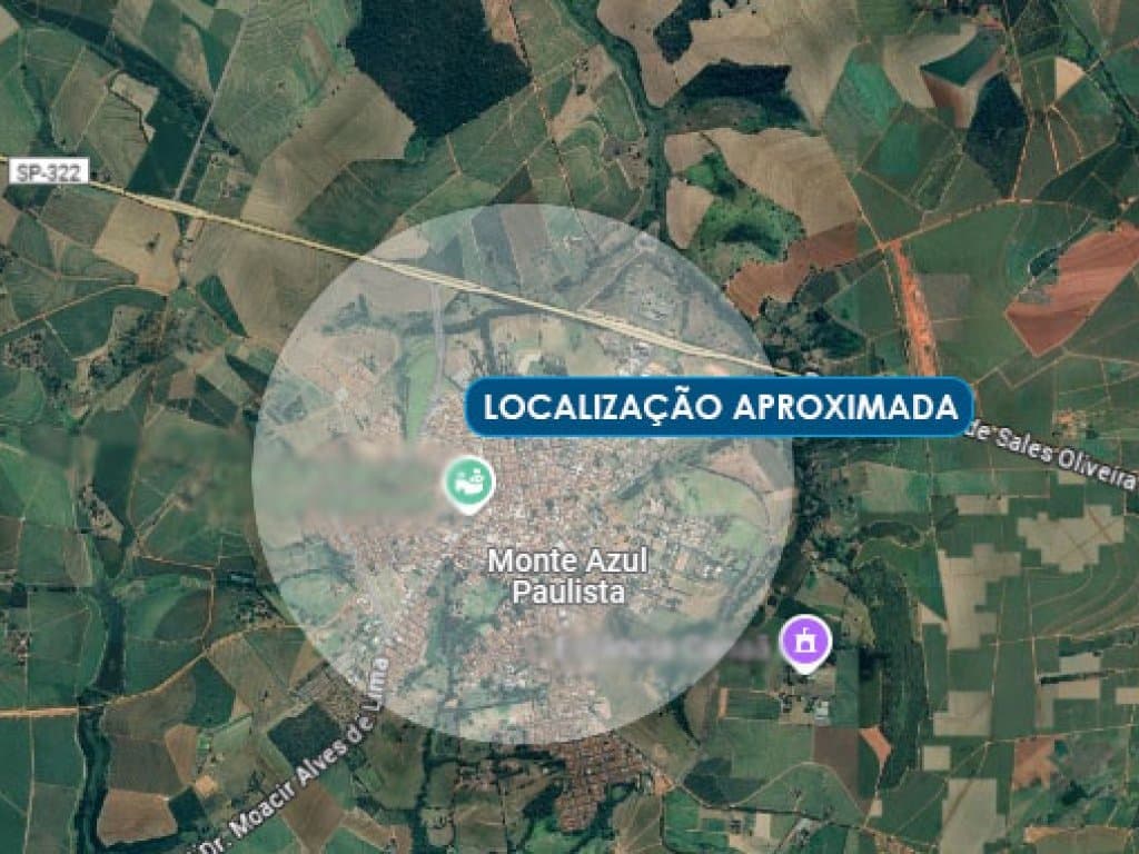 Foto 2 de 2: Terreno em leilão em Monte Azul Paulista - SP — Terreno 385 m² - Centro - Monte Azul Paulista SP