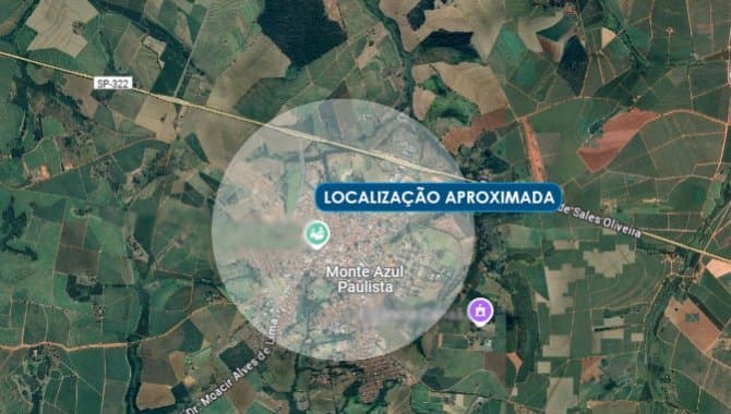 Foto 1 de 2: Terreno em leilão em Monte Azul Paulista - SP — Terreno 385 m² - Centro - Monte Azul Paulista SP