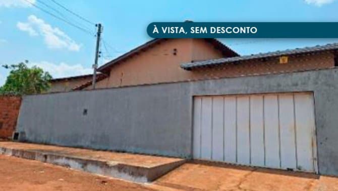 Foto 1 de 3: Casa em leilão em Palmeiras De Goiás - GO — Casa 120 m² - Setor Bariloche - Palmeiras de Goiás - GO