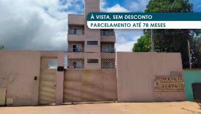 Foto 1 de 3: Apartamento em leilão em Santo Antônio Do Descoberto - GO — Apartamento 71 m² (01 vaga) - Centro - Santo Antônio do Descoberto - GO