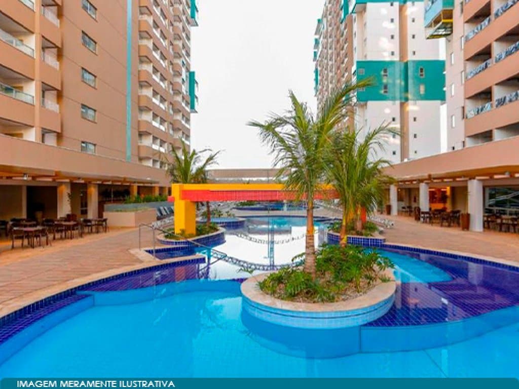 Foto 3 de 9: Apartamento em leilão em Olímpia - SP — Fração Ideal de Apartamento Comercial 87 m² (Condomínio Olímpia Park Resort) - Olímpia - SP