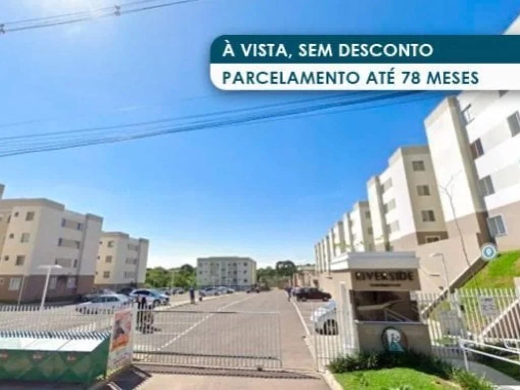 Foto 2 de 3: Apartamento em leilão em Almirante Tamandaré - PR — Apartamento 42 m² (01 vaga) - Cachoeira - Almirante Tamandaré - PR