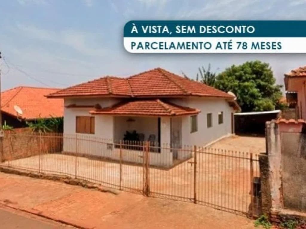 Foto 2 de 3: Casa em leilão em Chavantes - SP — Casa 91 m² - Centro - Chavantes - SP