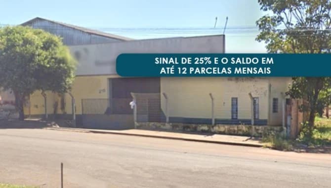 Foto 1 de 5: Comercial em leilão em Cassilândia - MS — Imóvel Comercial 281 m² - Distrito Industrial - Cassilândia - MS