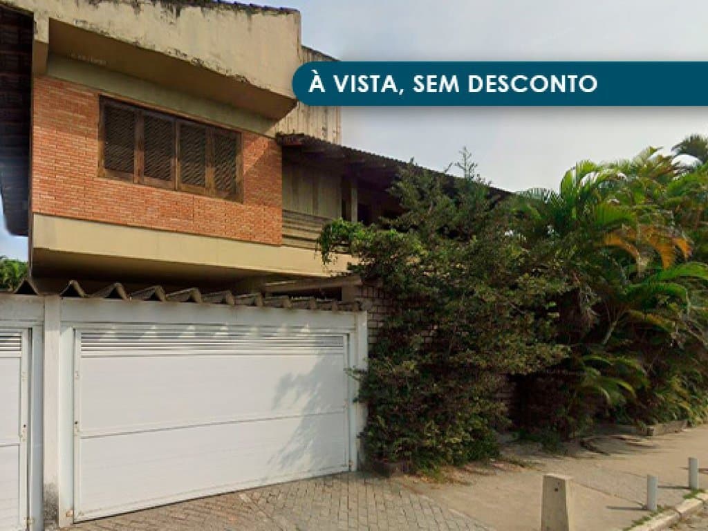 Foto 2 de 3: Casa em leilão em Guarujá - SP — Casa 505 m² - Balneário Praia do Pernambuco - Guarujá - SP
