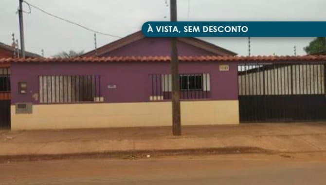 Foto 1 de 3: Casa em leilão em Porto Velho - RO — Casa em Condomínio 65 m² (01 vaga) - Ulisses Guimarães - Porto Velho - RO