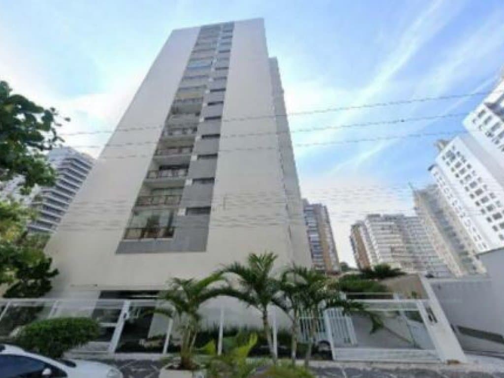 Foto 2 de 2: Apartamento em leilão em Guarujá - SP — Apartamento 85 m² - Guarujá-SP - Rua Antônio de Souza, 68, esquina com Rua Mário Ribeiro - Apto. 94 - Pitangueiras