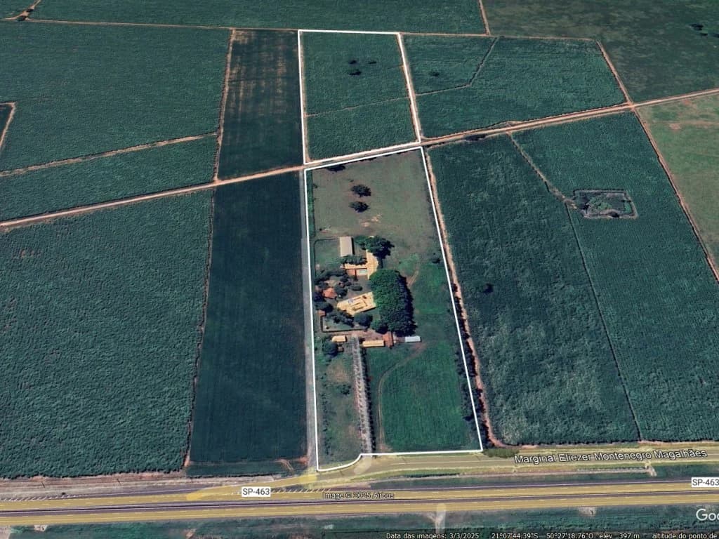 Foto 2 de 4: Area Rural em leilão em Araçatuba - SP — Imóvel Rural 13,5 ha (Sítio Santo Antonio) - Córrego do Jacú - Araçatuba - SP