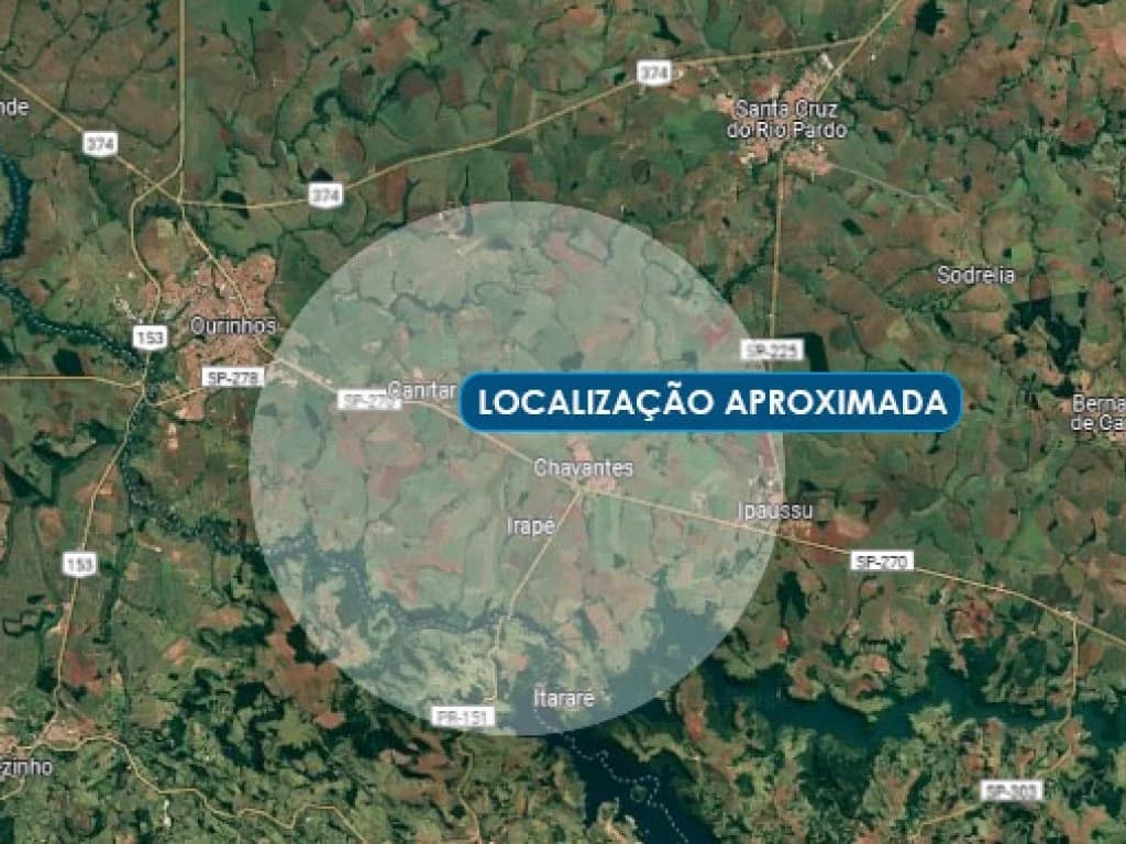 Foto 2 de 2: Area Rural em leilão em Chavantes - SP — Parte Ideal sobre Imóvel Rural 4 ha (Sítio São João) - Chavantes - SP