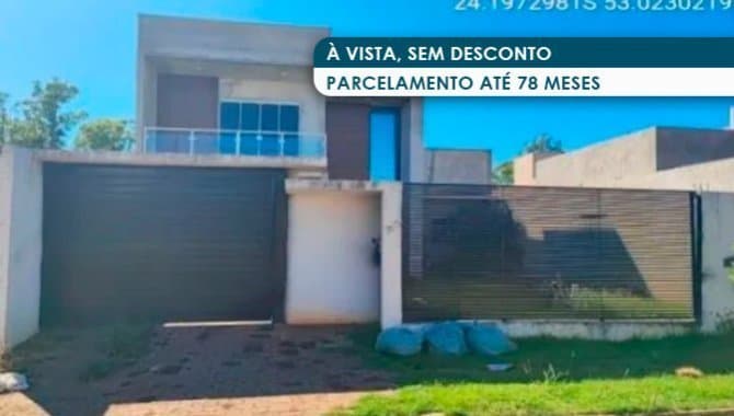 Foto 1 de 3: Casa em leilão em Goioerê - PR — Casa 121 m² - Colina Verde - Goioerê - PR