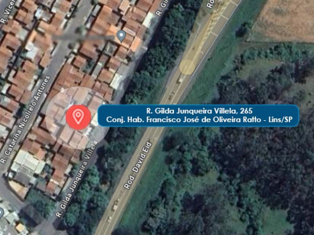 Foto 6 de 6: Casa em leilão em Lins - SP — Casa 34 m² - Conj. Hab. Francisco José de Oliveira Ratto - Lins - SP