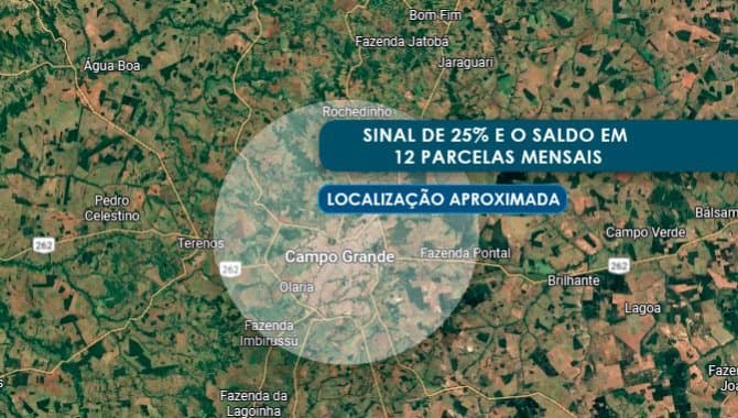 Foto 1 de 2: Casa em leilão em Campo Grande - MS — Fração Ideal (50%) sobre Casa e Terreno 250 m² - Coophatrabalho - Campo Grande - MS