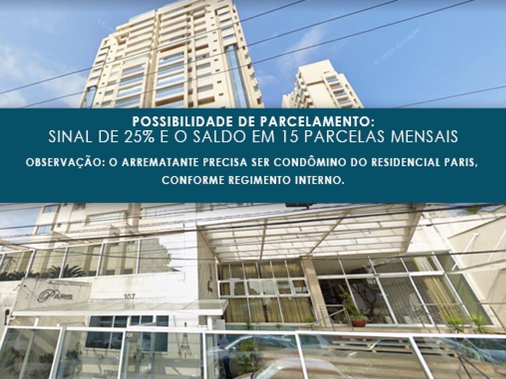 Foto 2 de 6: Terreno em leilão em Santo André - SP — Vaga para Moto 2 m² (Unid. 01 - Residencial Paris) - Centro - Santo André - SP