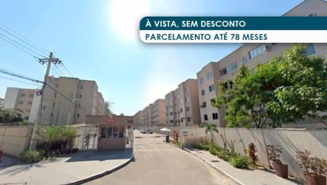 Foto 1 de 3: Apartamento em leilão em Rio De Janeiro - RJ — Apartamento 45 m² (privativa + comum) com 01 vaga - Curicica - Rio de Janeiro - RJ