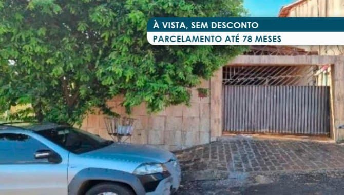 Foto 1 de 4: Casa em leilão em Itumbiara - GO — Casa 55 m² - Setor Social - Itumbiara - GO