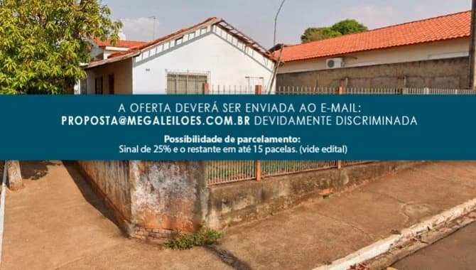 Foto 1 de 6: Casa em leilão em Iacanga - SP — Casa 228 m² - Iacanga - SP