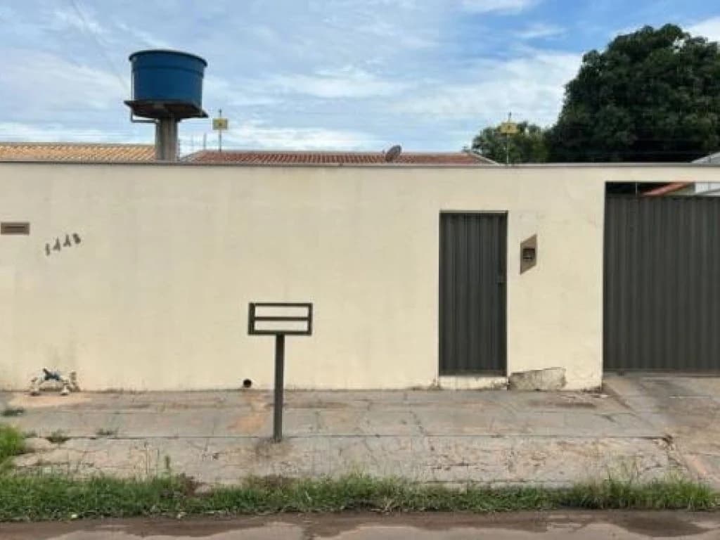 Foto 2 de 2: Casa em leilão em Rondonópolis - MT — Casa 112 m² - Rondonópolis-MT - Rua Amélia Fraga, 1.448 - Parque Residencial Buriti
