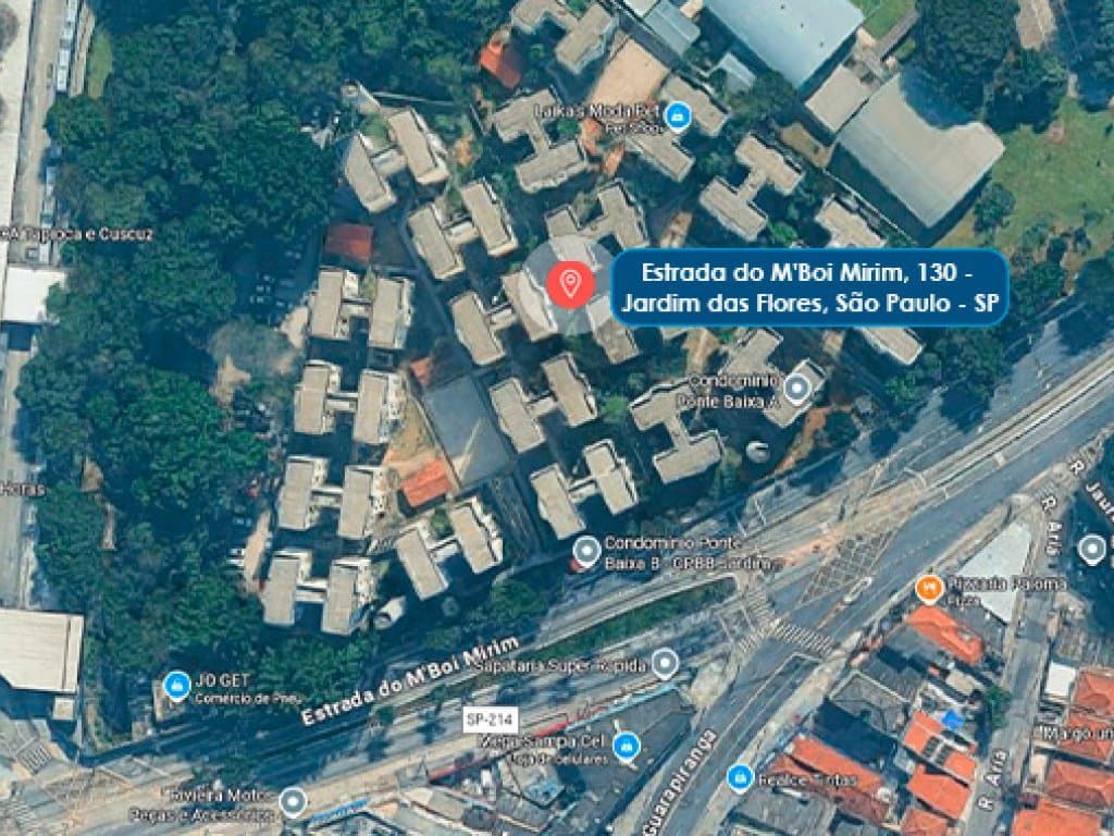 Foto 6 de 6: Apartamento em leilão em São Paulo - SP — Apartamento 46 m² (na Estrada do M Boi Mirim) - Jardim das Flores - São Paulo - SP