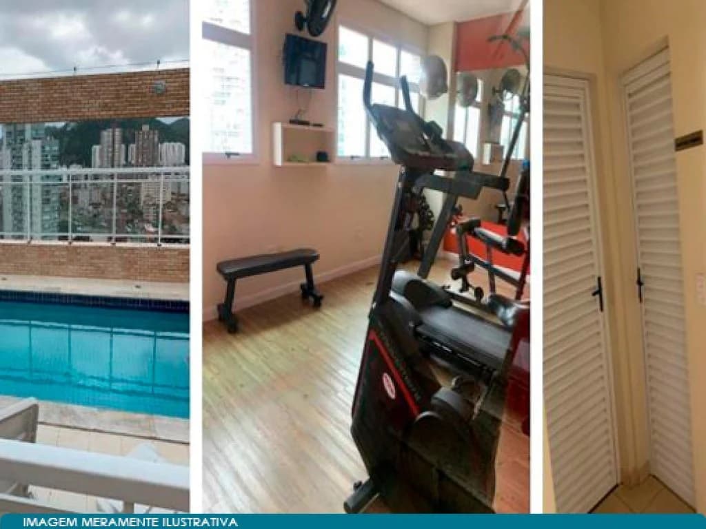 Foto 10 de 10: Apartamento em leilão em Santos - SP — Direitos sobre Apartamento 62 m² (próx. à Praia do Gonzaga) - Gonzaga - Santos - SP