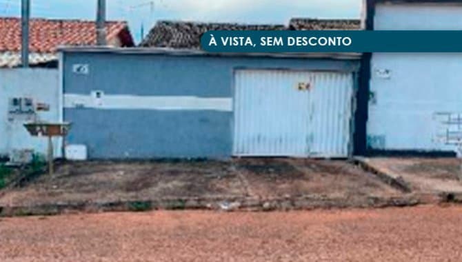 Foto 1 de 4: Casa em leilão em Planaltina - GO — Casa 64 m² - Parque Itapuã I - Planaltina - GO