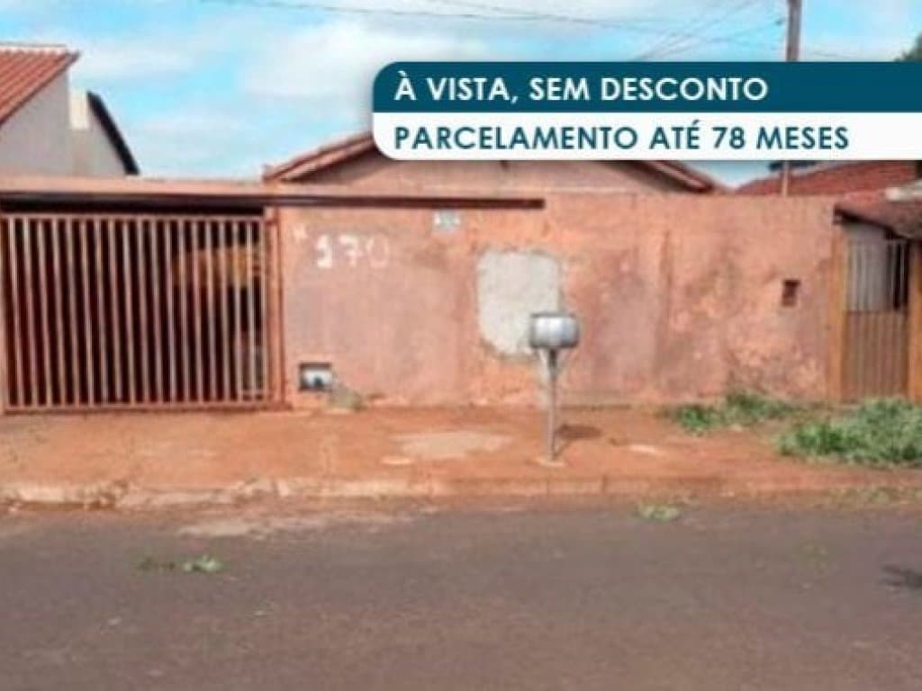 Foto 2 de 3: Casa em leilão em Quirinópolis - GO — Casa 69 m² - Municipal - Quirinópolis - GO