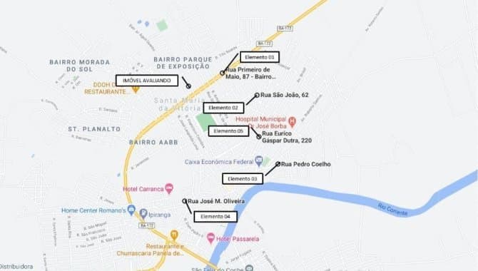 Foto 12 de 12: Casa em leilão em Santa Maria Da Vitória - BA — Casa 187 m² - Parque de Exposição - Santa Maria da Vitória - BA