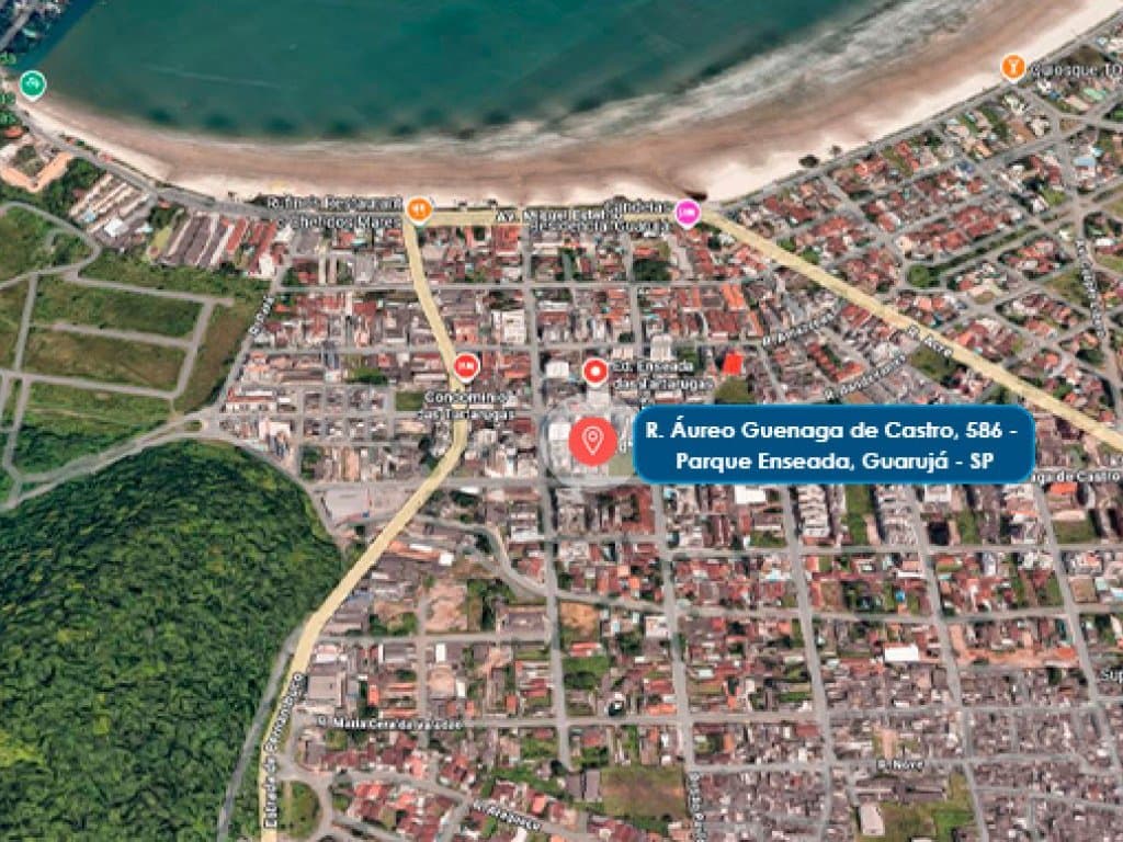 Foto 6 de 6: Apartamento em leilão em Guarujá - SP — Apartamento no Litoral 97 m² (02 Vagas) - Praia da Enseada - Guarujá - SP