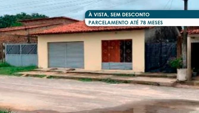 Foto 1 de 4: Casa em leilão em Apicum-açu - MA — Casa 101 m² - Tabatinga - Apicum-Açu - MA