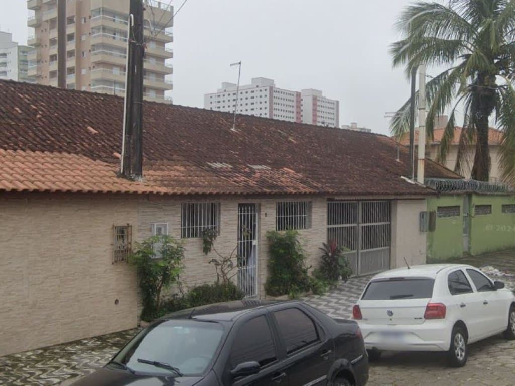 Foto 3 de 4: Casa em leilão em Praia Grande - SP — Casa 34 m² (próx. à Praia de Vila Mirim) - Nova Mirim - Praia Grande - SP