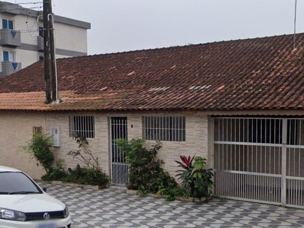 Foto 4 de 4: Casa em leilão em Praia Grande - SP — Casa 34 m² (próx. à Praia de Vila Mirim) - Nova Mirim - Praia Grande - SP
