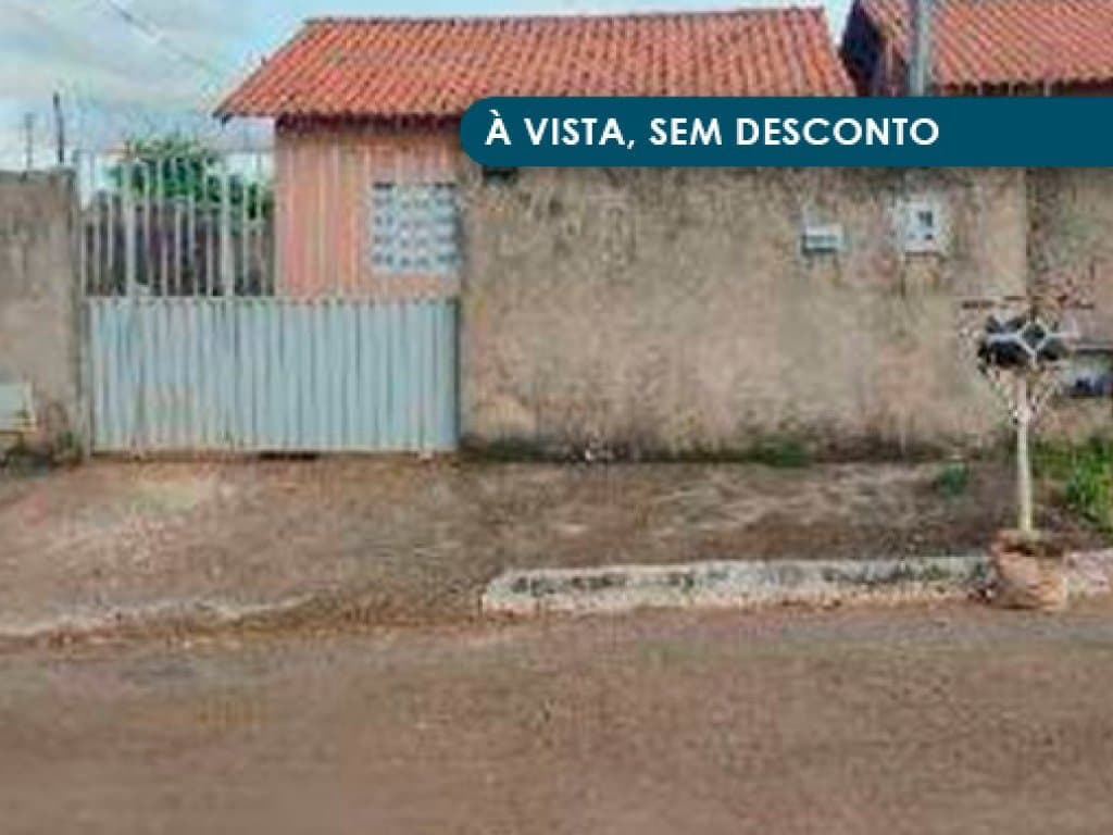 Foto 2 de 3: Casa em leilão em Cocalzinho De Goiás - GO — Casa 47 m² - Residencial Itamar Nobrega II - Cocalzinho de Goiás - GO