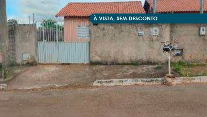Foto 1 de 3: Casa em leilão em Cocalzinho De Goiás - GO — Casa 47 m² - Residencial Itamar Nobrega II - Cocalzinho de Goiás - GO
