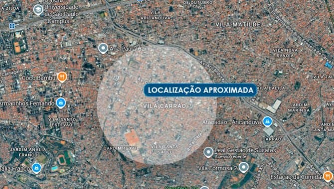 Foto 1 de 2: Terreno em leilão em São Paulo - SP — Terreno 126 m² (com contrução) - Carrão - São Paulo - SP