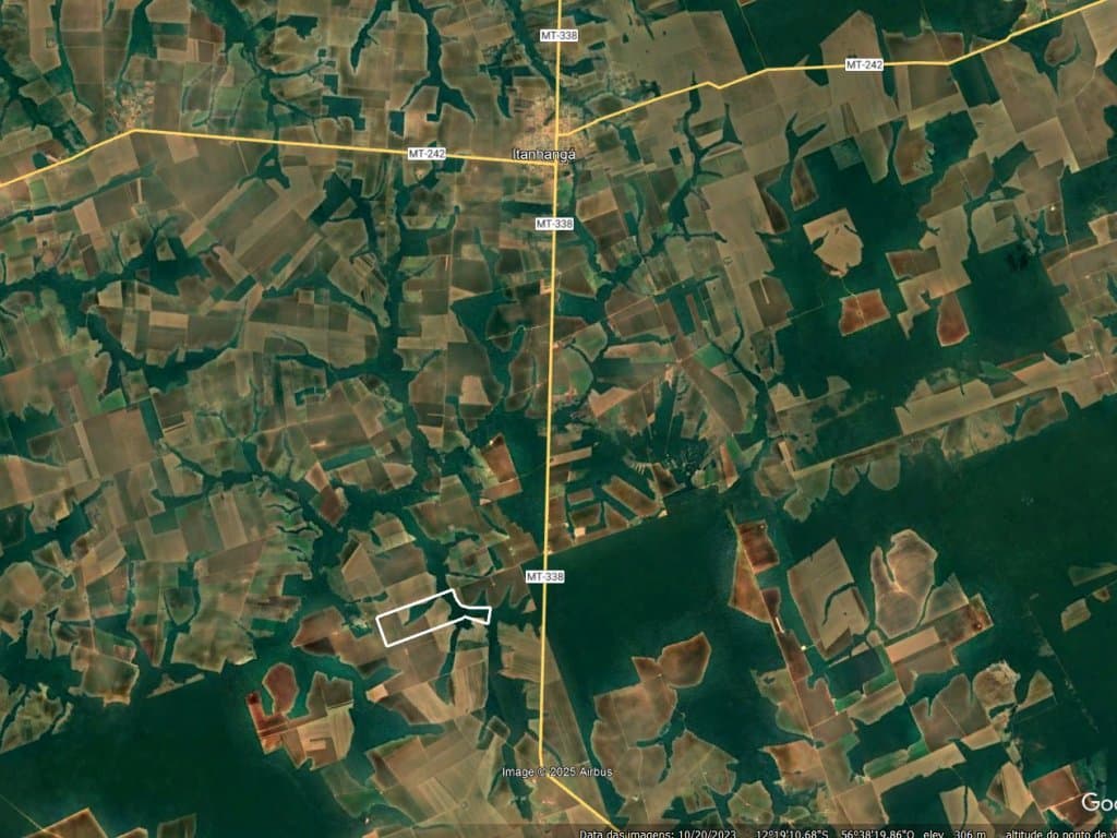 Foto 4 de 11: Area Rural em leilão em Tapurah - MT — Imóvel Rural com 400 ha (Fazenda Três Irmãos - Parte 06) - Tapurah - MT